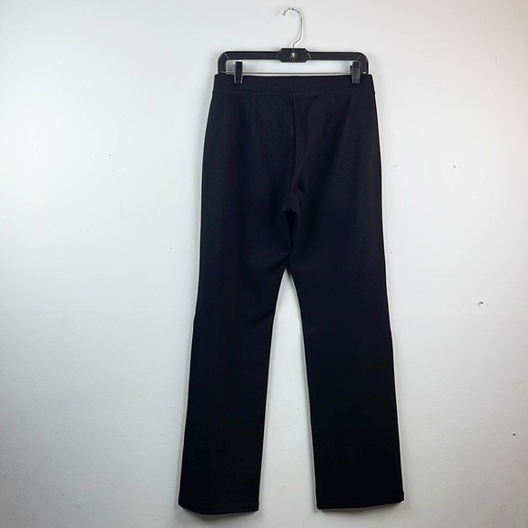 Eileen Fisher Pull On Stretch Dress Pants Size Small Black - Picture 6 of 7